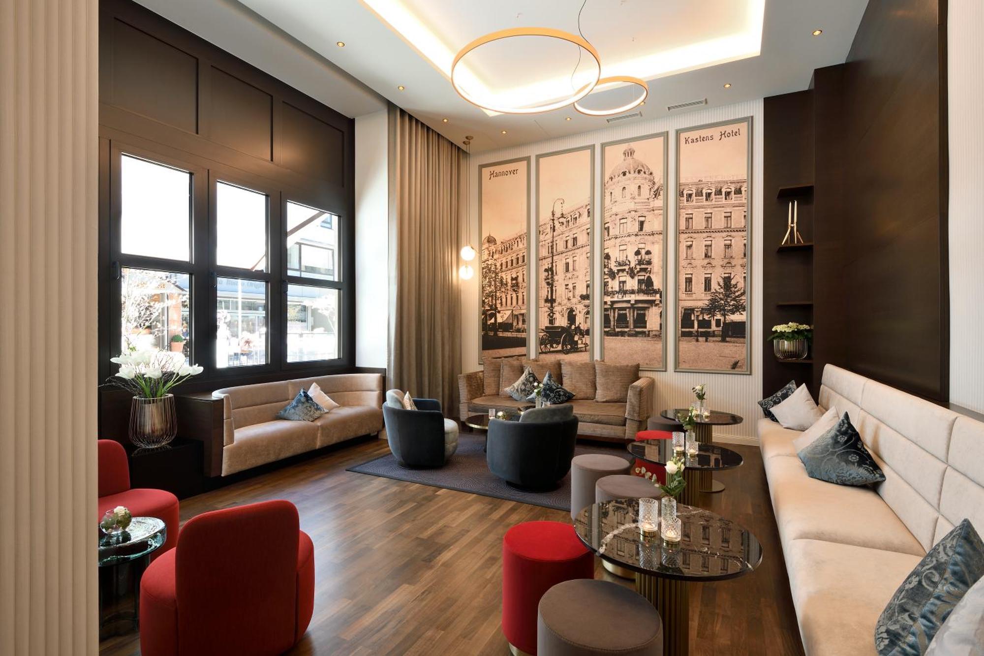 Kastens Hotel Luisenhof Hannover Exteriér fotografie The lounge at the hotel
